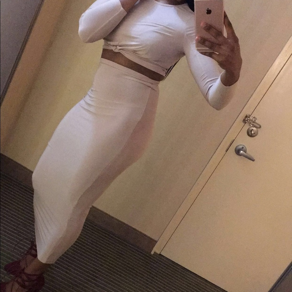 Fashion Nova 2 piece Lovers Lane set